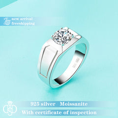 【#36 YSDD】925 Sterling Silver Moissanite Rings