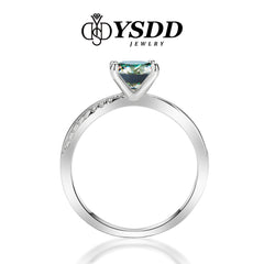 【#179 YSDD】925 Sterling Silver Moissanite Rings