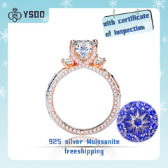 【#18 YSDD】925 Sterling Silver Moissanite Rings