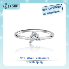 【#45 YSDD】925 Sterling Silver Moissanite Rings