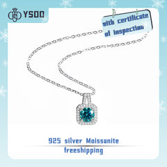 【#86 YSDD】925 Sterling Silver Moissanite Necklace