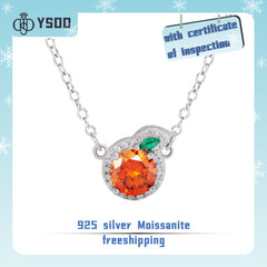 【#79 VIPStreamers】Tangerine Moissanite Jewelry Set