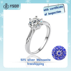 【#12 YSDD】925 Sterling Silver Moissanite Rings