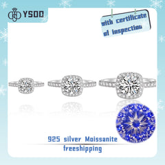 【#13 YSDD】925 Sterling Silver Moissanite Rings