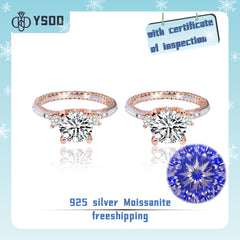 【#18 YSDD】925 Sterling Silver Moissanite Rings