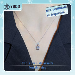 【#22YIYO】925 Sterling Silver Moissanite Necklace