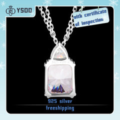 【#7 YSDD】925 Sterling Silver Zircon Necklace