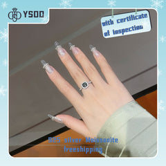 【#74 YSDD】925 Sterling Silver Moissanite Rings