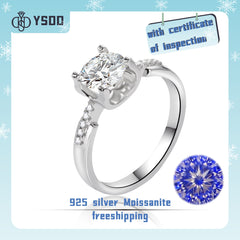 【#9 BeHost】925 Sterling Silver Moissanite Rings