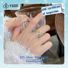 【#28 YSDD】925 Sterling Silver Zircon Rings