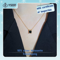 【#132 YSDD】925 Sterling Silver Moissanite Necklace