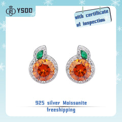 【#79 VIPStreamers】Tangerine Moissanite Jewelry Set