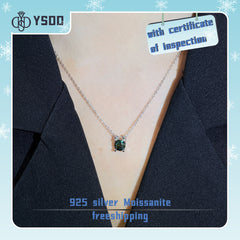 【#132 BeHost】925 Sterling Silver Moissanite Necklace