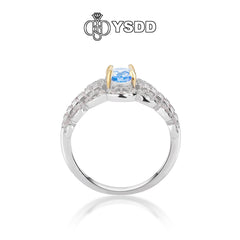 【#168 YSDD】925 Sterling Silver Moissanite Rings