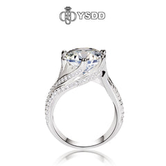 【#5 YSDD】925 Sterling Silver Moissanite Rings