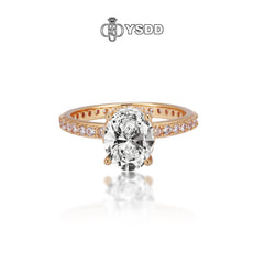 【#147 YSDD】925 Sterling Silver Moissanite Rings