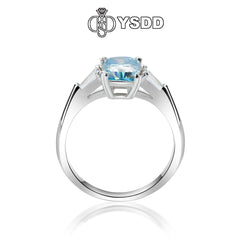 【#154 YSDD】925 Sterling Silver Moissanite Rings